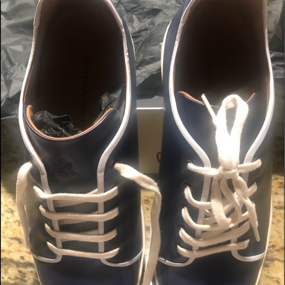 Hot, trendy Blue casual shoes: new, never worn - Picture 5 of 8